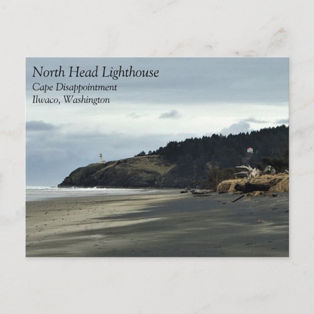 North Head Lighthouse, Cape Disseende, WA Vykort (Framsida)