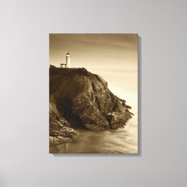 North Head Lighthouse | Fort Canby State Park, WA Canvastryck (Framsida)