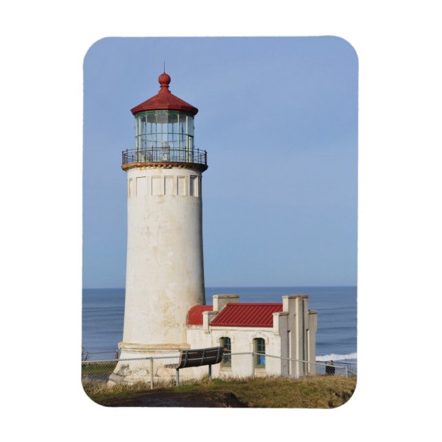 North Head Lighthouse - Ilwaco, WA Magnet (Vertikal)