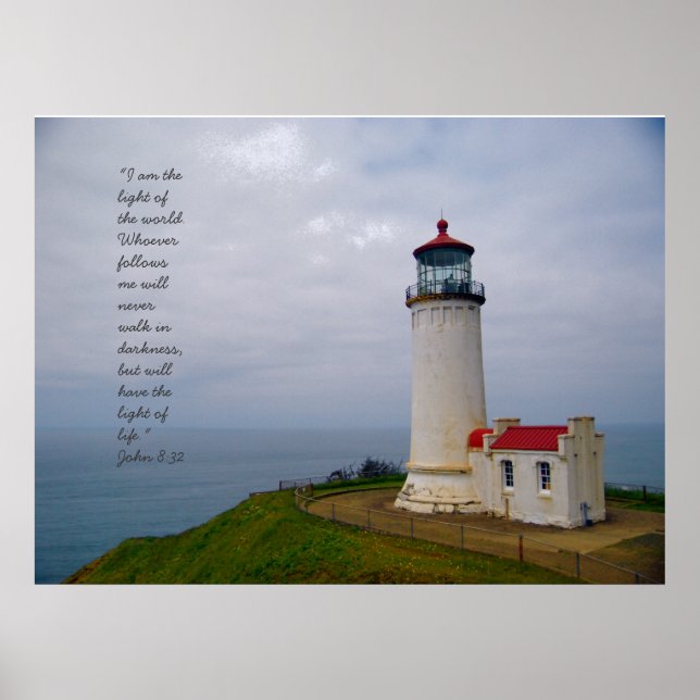 North Head Lighthouse Poster (Framsidan)