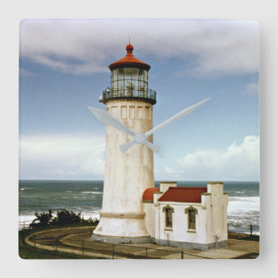 North Head Lighthouse, Washington Fyrkantig Klocka