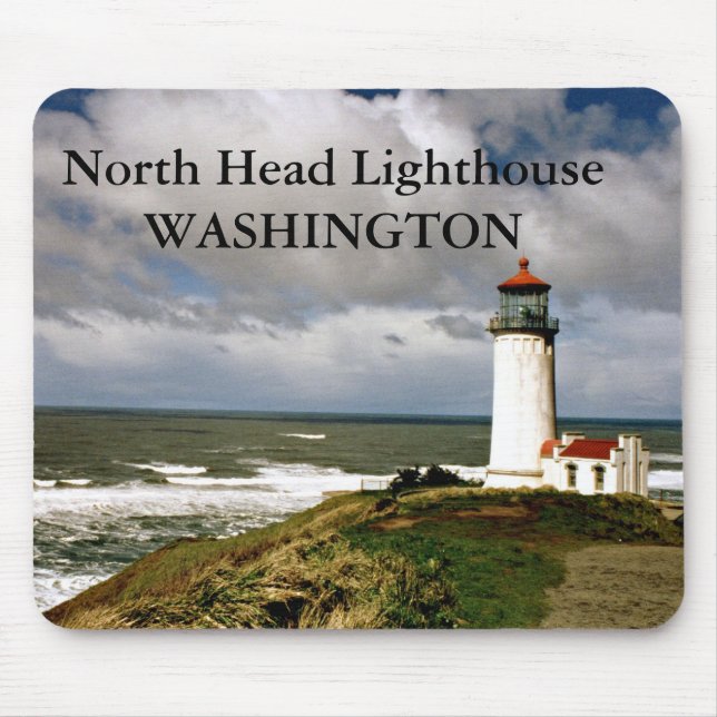 North Head Lighthouse, Washington Mousepad Musmatta (Framsidan)