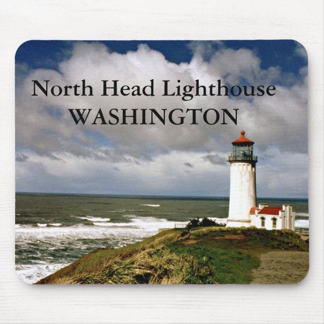 North Head Lighthouse, Washington Mousepad Musmatta (Framsidan)