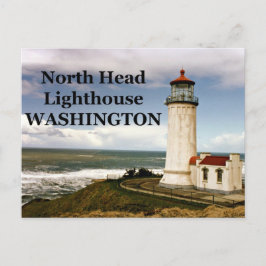 North Head Lighthouse, Washington Postcard Vykort