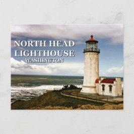 North Head Lighthouse, Washington Postcard Vykort