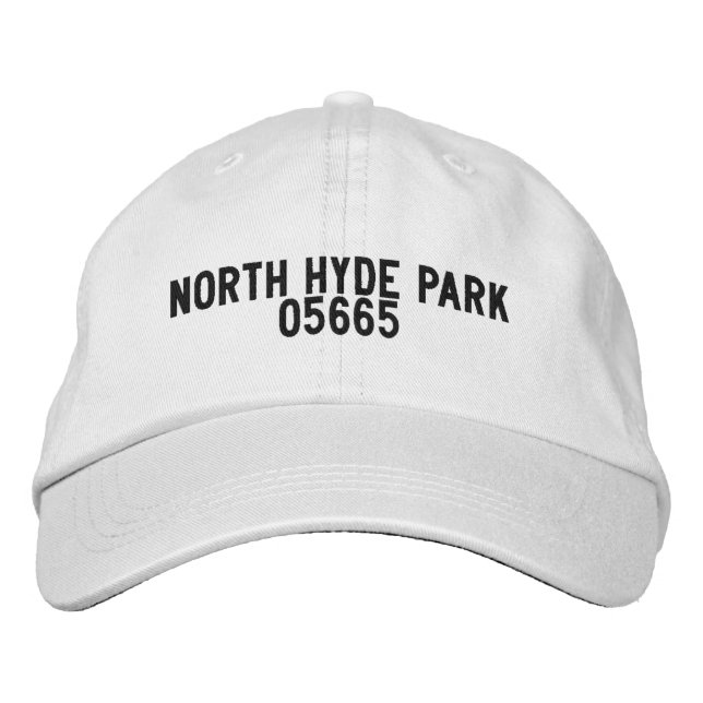 North Hyde Park Vermont mössa Broderad Keps (Framsida)