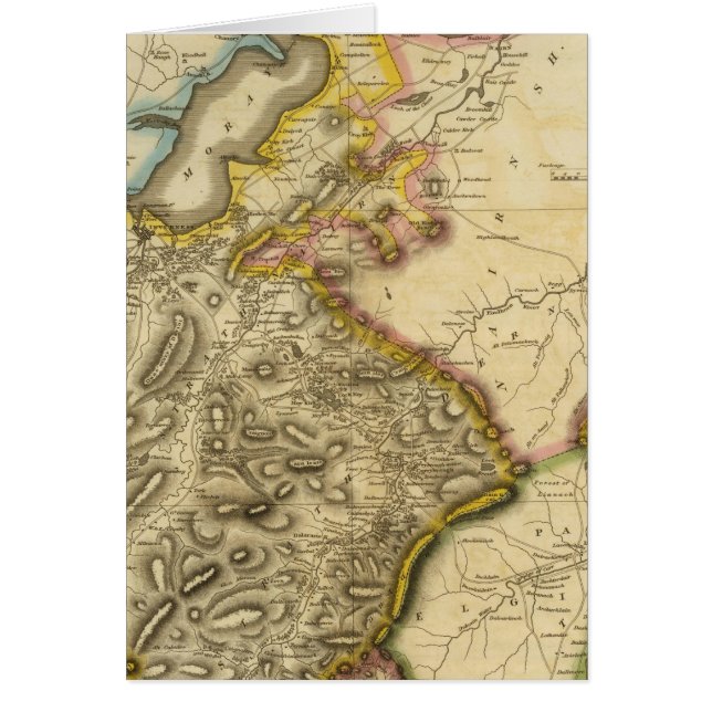 North Inverness Shire 2 Hälsningskort (Framsidan)