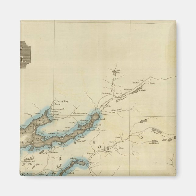 North Inverness Shire Magnet (Framsidan)