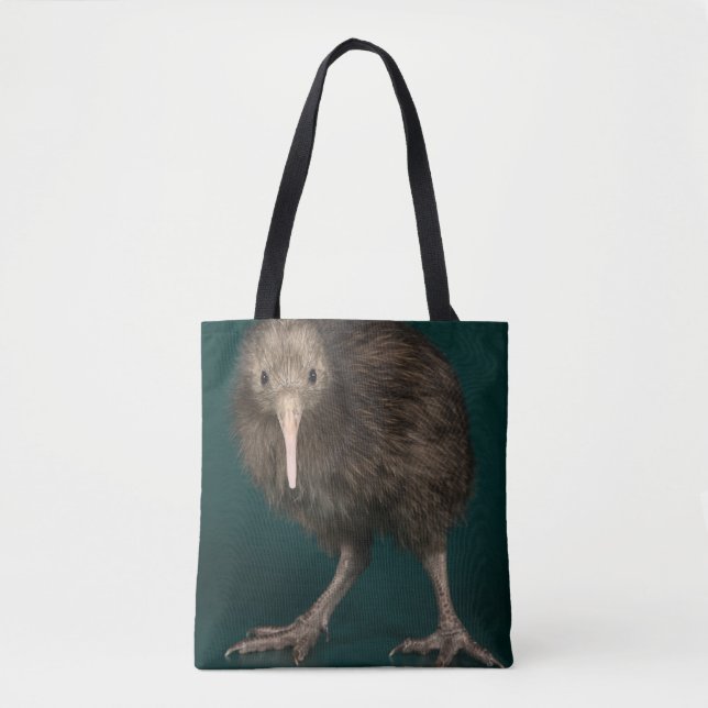 North Island Brown Kiwi Tygkasse (Framsida)