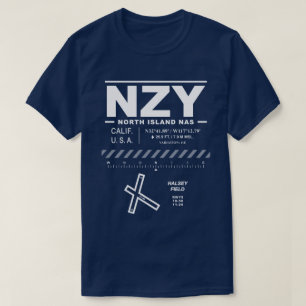 North Island NAS/Halsey Fält NZY T Shirt