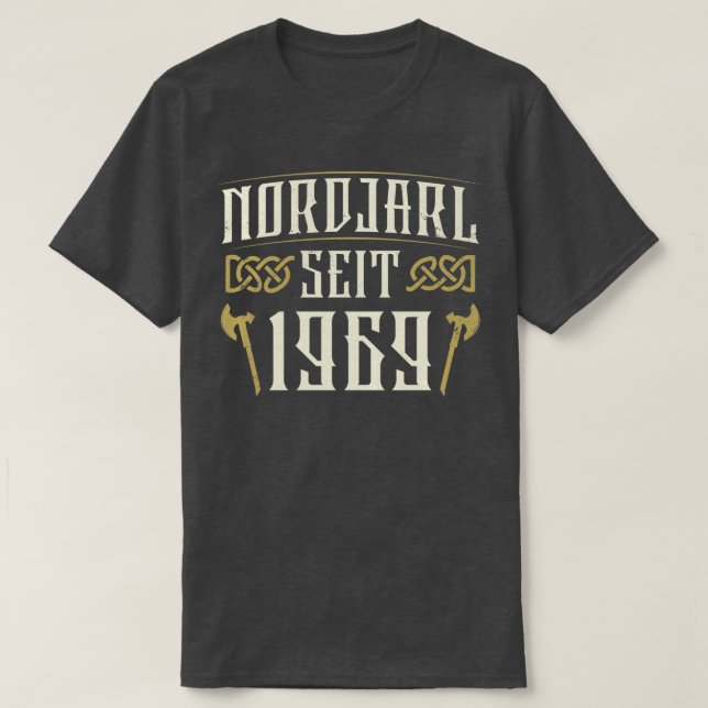 North Jarl sedan 1969 Född 1969 T Shirt (Design framsida)