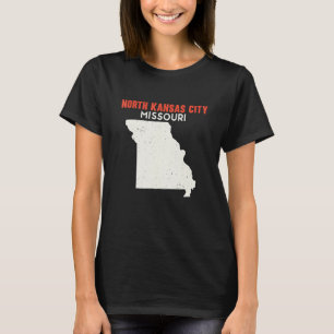 North Kansas City Missouri USA State America Trave T Shirt