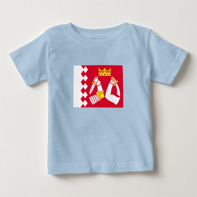 North Karelia Flagga T Shirt (Framsida)