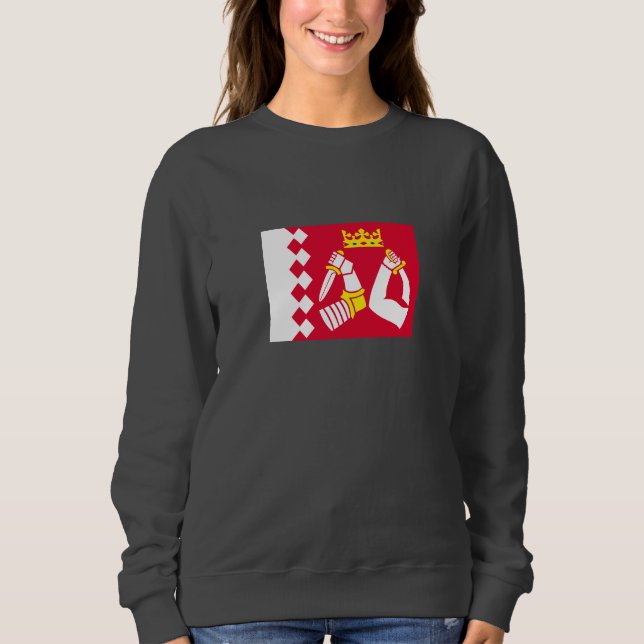 North Karelia Flagga T Shirt (Framsida)