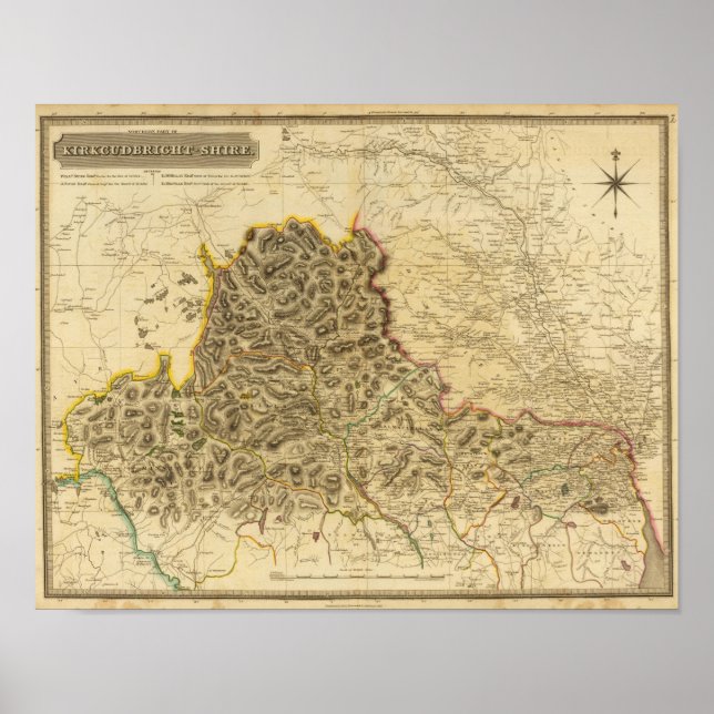 North Kirkcudbright Shire Poster (Framsidan)