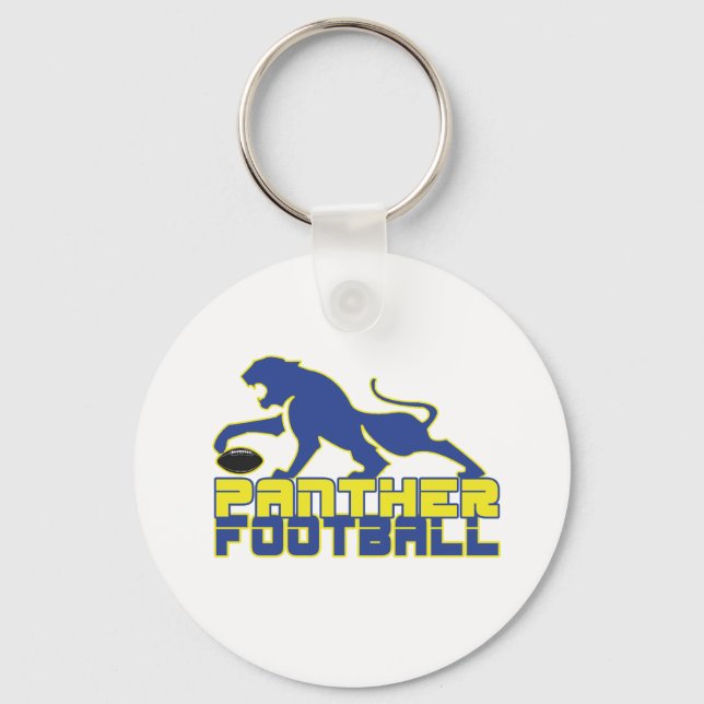 North Lamar Panther Football Paris Texas Nyckelring (Framsida)