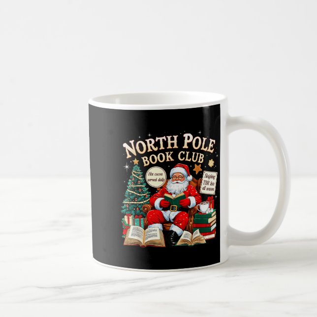 North Le Book Club Cozy Christmas Reading Gift  Kaffemugg (Höger)