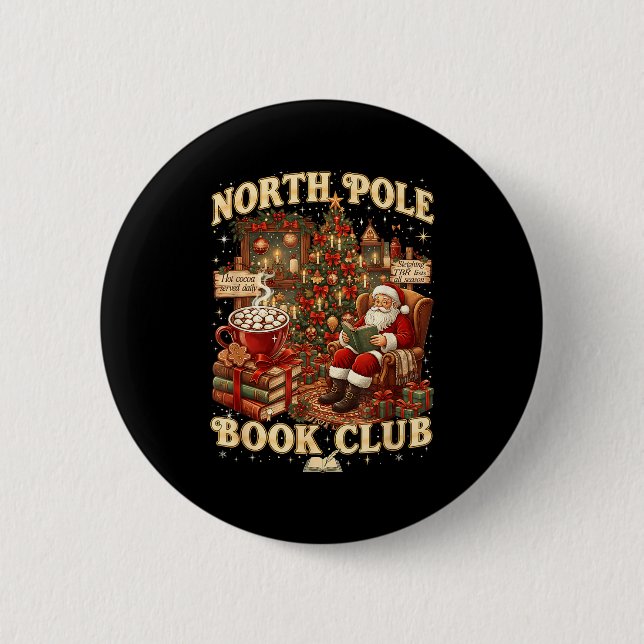 North Le Book Club Cozy Christmas Reading Gift  Knapp (Framsida)