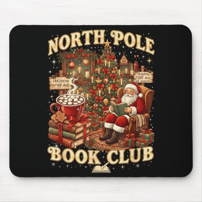 North Le Book Club Cozy Christmas Reading Gift  Musmatta (Framsidan)