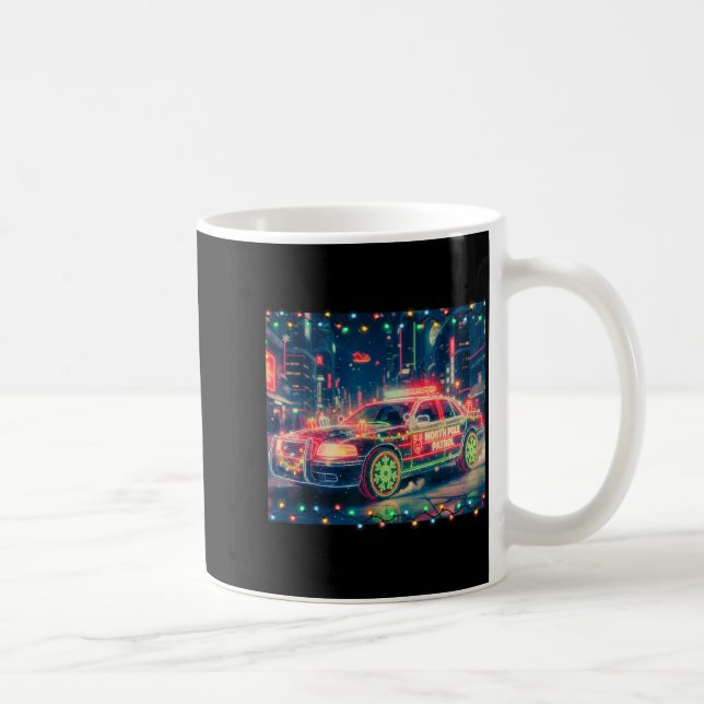 North Le Patrol Christmas Car Tee  Kaffemugg (Höger)