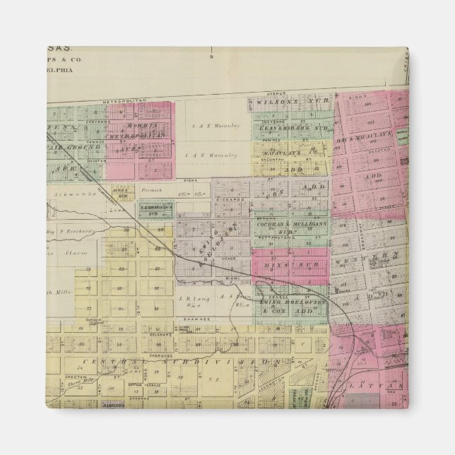 North Leavenworth, Kansas Magnet (Framsidan)