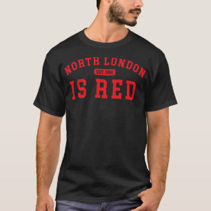 North London är rödfotare fläkt för manar T Shirt