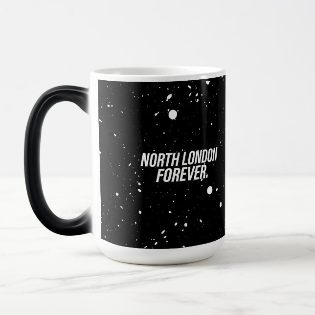 North London Forever Gooners Magisk Mugg (Vänster)