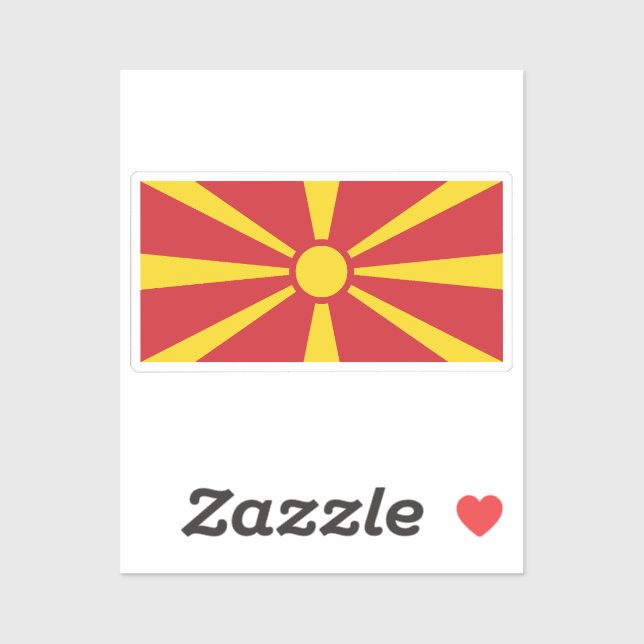 North Macedonia Klistermärken (Ark)