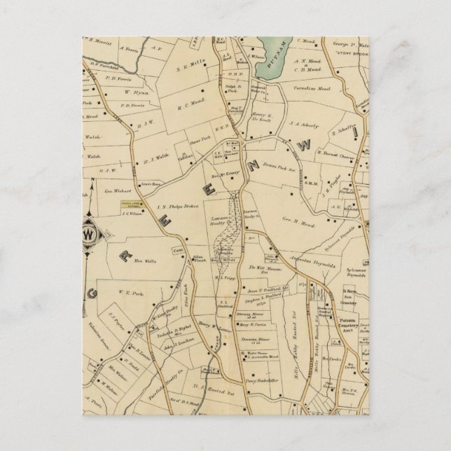 North New York City 2 Vykort (Framsida)