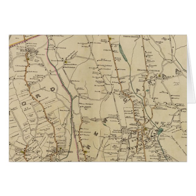 North New York City 3 Hälsningskort (Framsidan Horizontal)