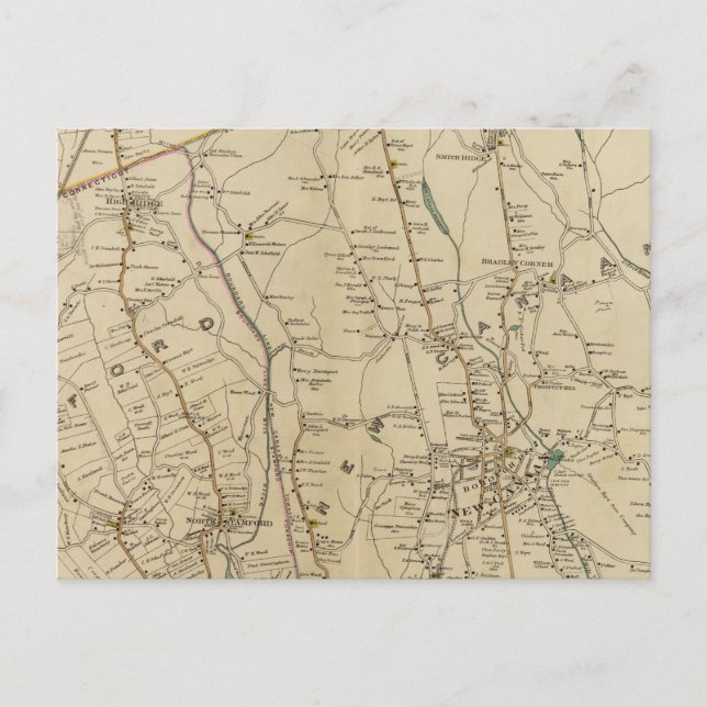 North New York City 3 Vykort (Framsida)