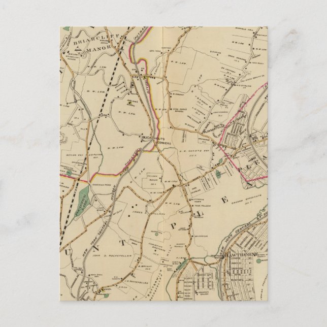 North New York City 4 Vykort (Framsida)