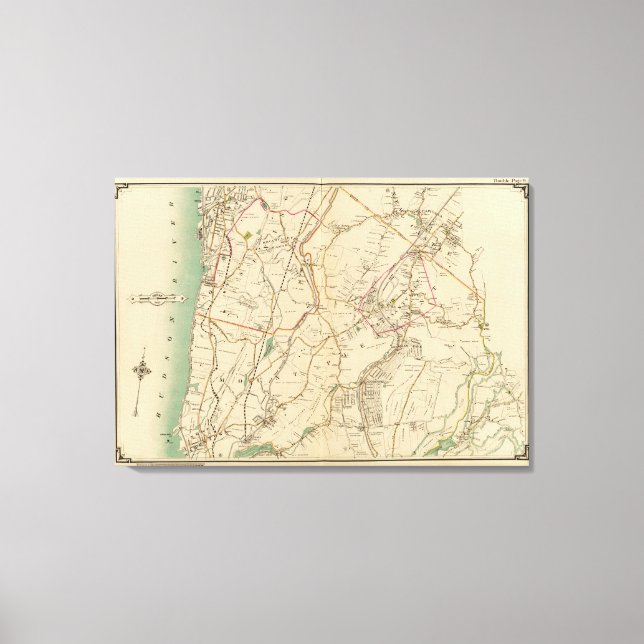 North New York City 5 Canvastryck (Framsida)