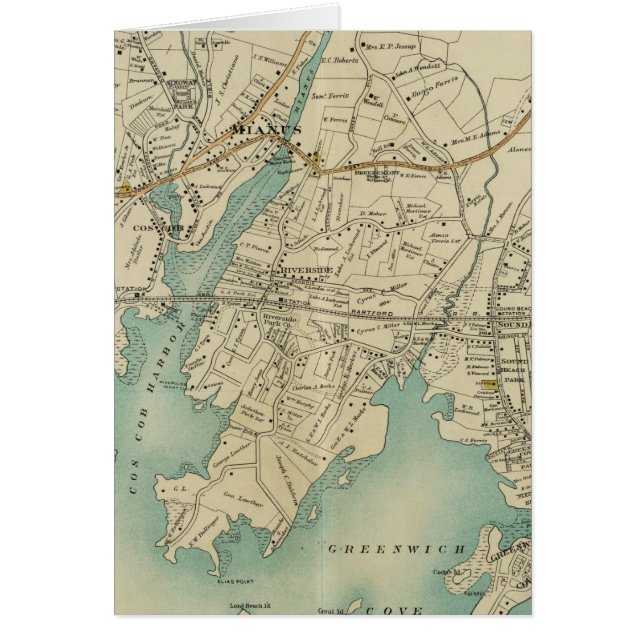 North New York City 7 Hälsningskort (Framsidan)