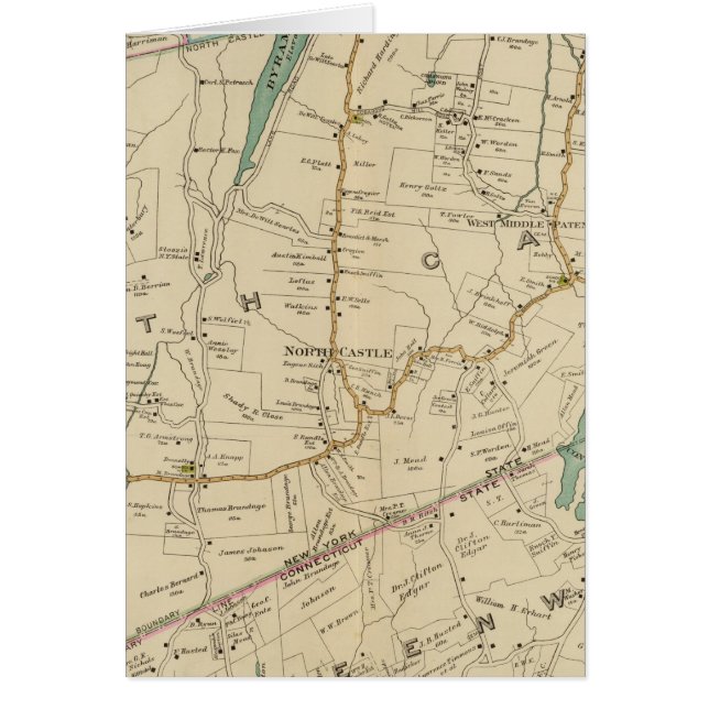 North New York City Hälsningskort (Framsidan)