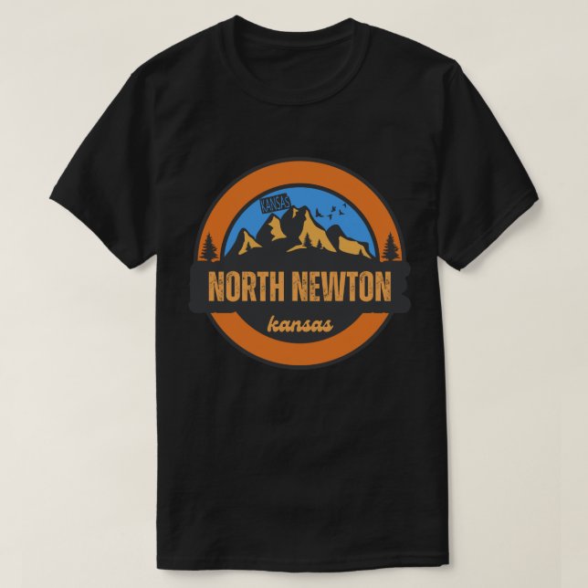 North Newton, Kansas T Shirt (Design framsida)