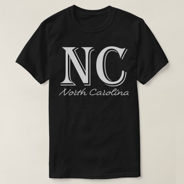 North olina t shirt (Design framsida)