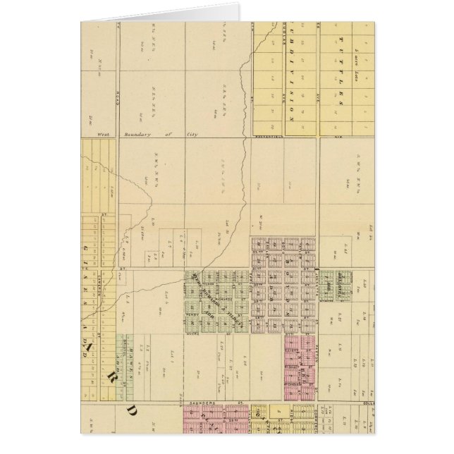 North Omaha, Nebraska Hälsningskort (Framsidan)