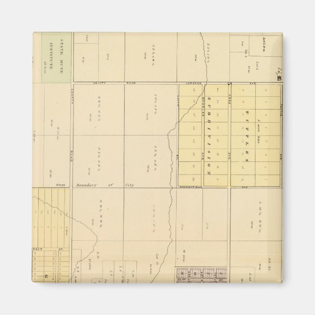 North Omaha, Nebraska Magnet (Framsidan)