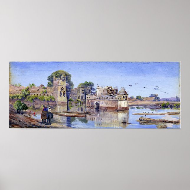 North - Padminis palats i Fort, Indien Poster (Framsidan)