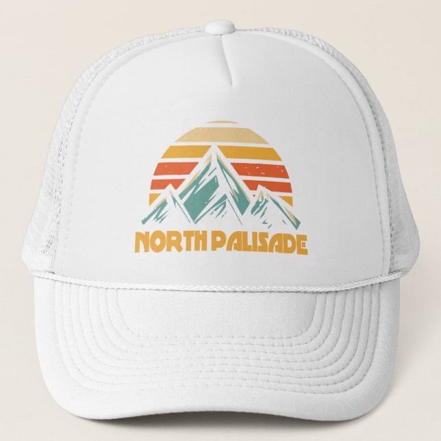 North Palisade California Retro Turkos Keps (Framsida)