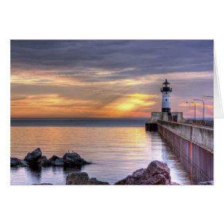 North Pier-förmiddagen Hälsningskort