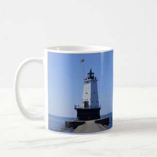 North Pierhead Lighthouse, Ludington, MI  Kaffemugg