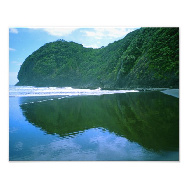 North Piha Beach NZ Fototryck (Framsidan)