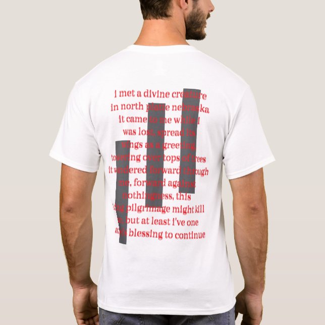 North Platte, Nebraska T Shirt (Baksida)