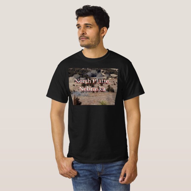 North Platte, Nebraska T Shirt (Hel framsida)