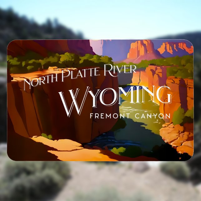 North Platte River Magnet (Skapare uppladdad)