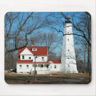 North Point fyr, Milw WI Mousepad Musmatta