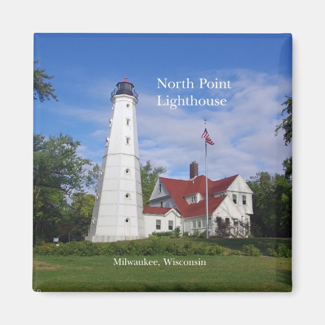 North Point Lighthoumagnet Magnet (Framsidan)