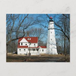 North Point Lighthouse, Milw WI-vykort Vykort